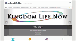 Desktop Screenshot of kingdomlifenow.com